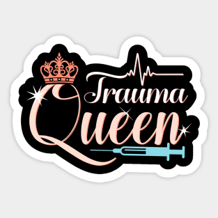 Trauma Queen Sticker